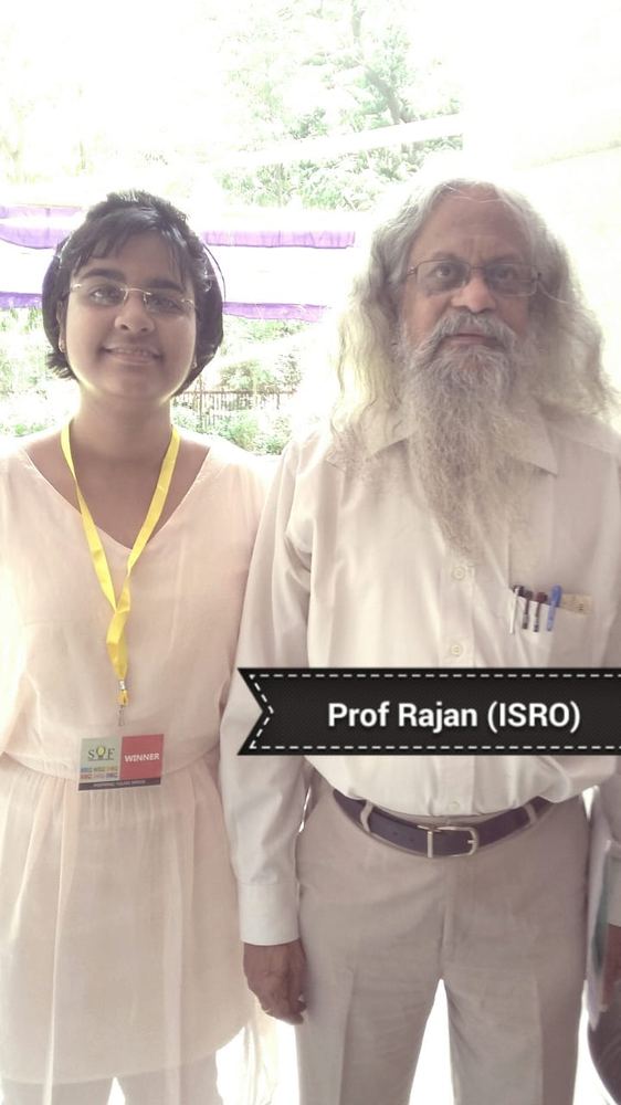 the day I met Prof Rajan from ISRO