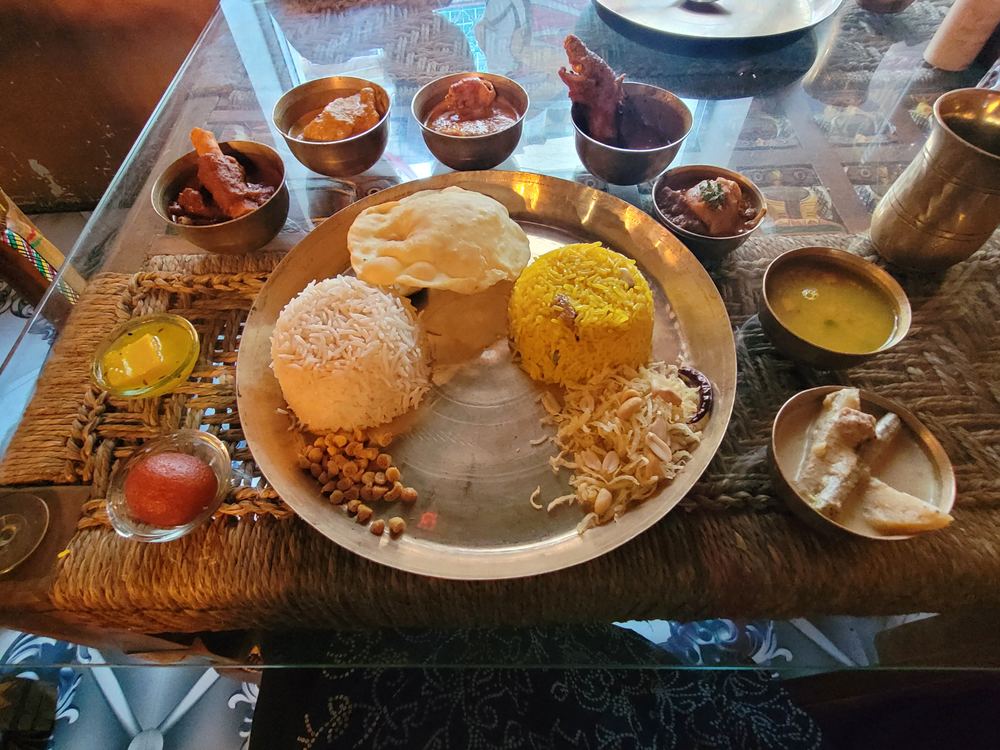 Bengali thalis are the best