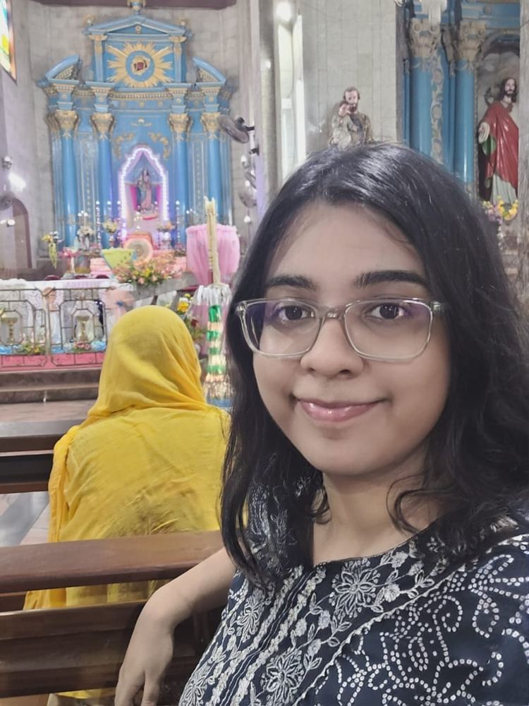 first church visit - stayed for the whole prayer